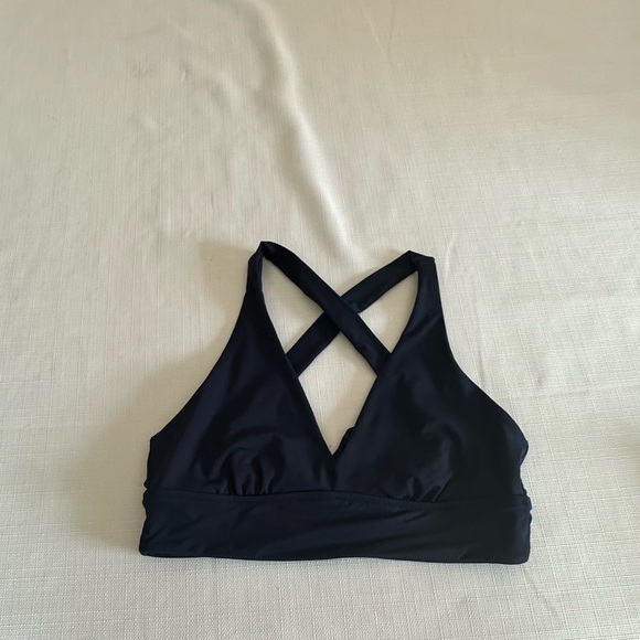Navy Blue Athleta Surge Shorts + 2 Bikini 👙 Tops - Picture 7 of 9